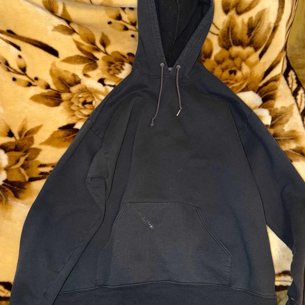 Men's Black Hoodie Sweater